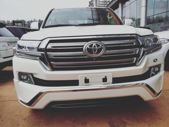 17款丰田酷路泽4000硬派越野最高爆降