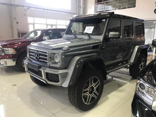 17款奔驰G500促销 明星同款满足大G情怀