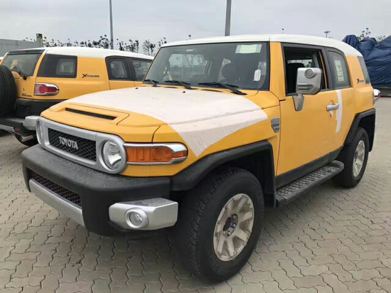 17款丰田越野酷路泽FJ车辆极少提前预订