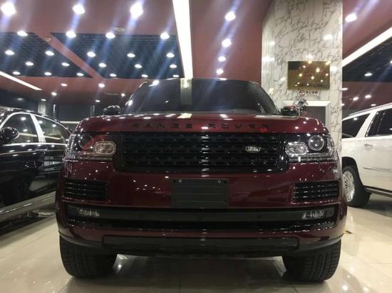 17款路虎揽胜行政 美规版低价展位现车