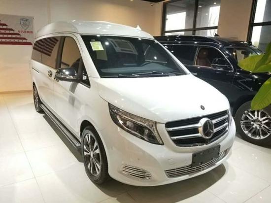 2018款奔驰v260改装商务车巅峰让利