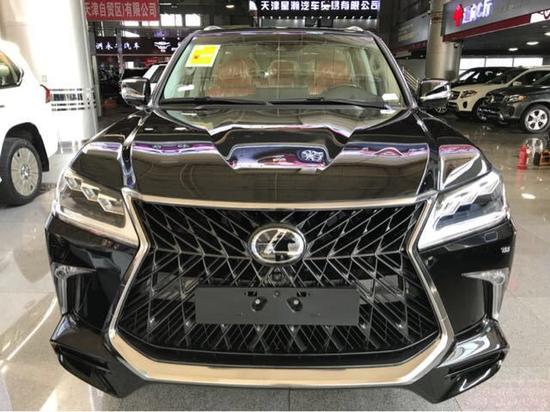 2018款雷克萨斯570中东限量版现车手续齐