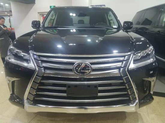 2017款雷克萨斯LX570 进口凌志光芒耀眼