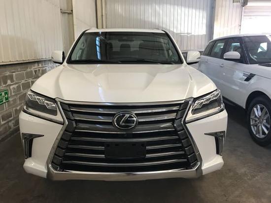 18款雷克萨斯LX570 八座凌志天津港热销