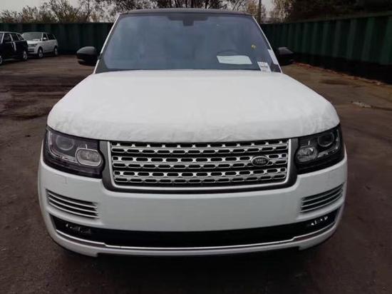 2017款路虎揽胜行政优惠购车送电动踏板