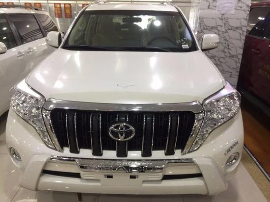 17款丰田普拉多2700中东版通过性良好