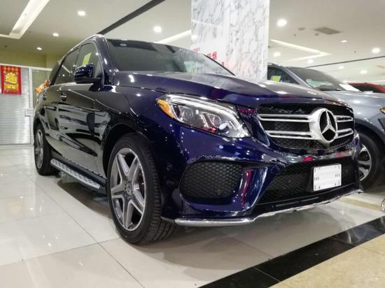 2018款奔驰GLE400加版 炫酷蓝色顶级越野