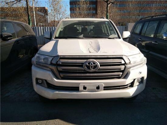 18款丰田酷路泽4000中东版越野冠军降价