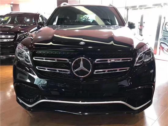 2017款奔驰GLS63霸气吊爆天帅到没朋友