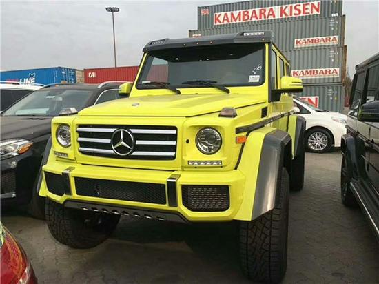 17款奔驰G5004x4停产大怪兽 天津靠谱