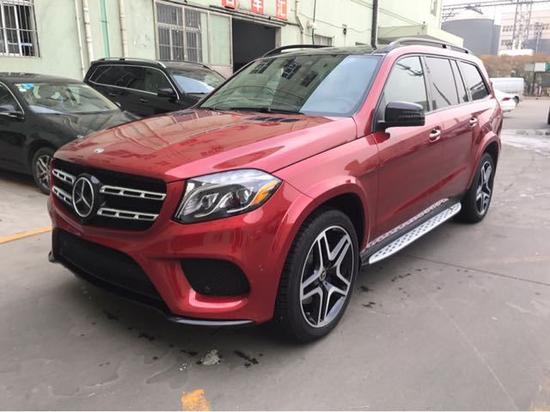 18款奔驰GLS450 大红色助您生意红红火火