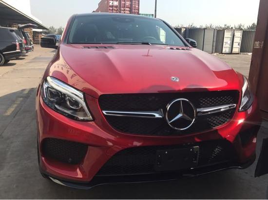 18款奔驰GLE43Coupe运动版高配港口现车