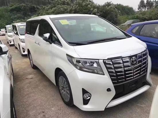 2018款丰田埃尔法现车特惠国外一手资源