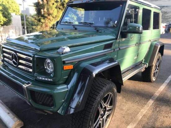 17款奔驰G550 4x4顶级越野车配置解析