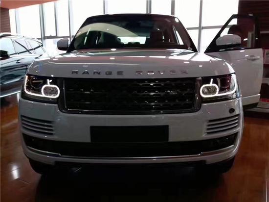 17款路虎揽胜行政V6 手续齐 可按揭贷款