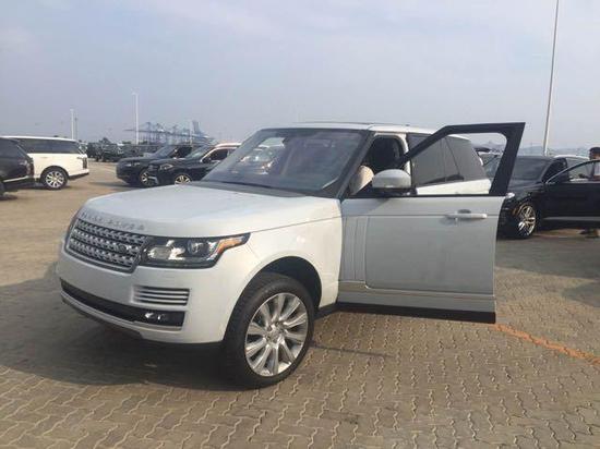 17款路虎揽胜行政版豪华越野车历史低价