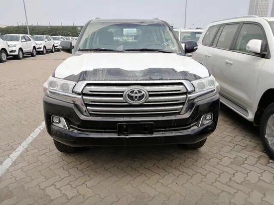 17款兰德酷路泽5700中东EXR优惠万元出售