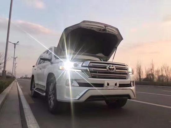 18款丰田酷路泽4000中东版舒适性十足