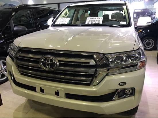 18款丰田兰德酷路泽4.0现金最高降万元