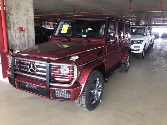 17款奔驰G500墨版 现车手续齐全低价售