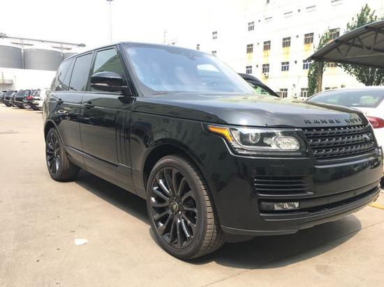 路虎揽胜行政美规黑耀版现车价格大跳水