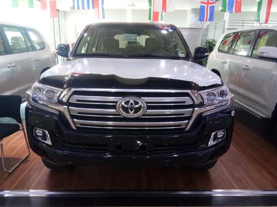 18款酷路泽4000天津港现在是什么行情