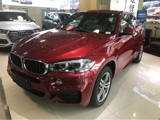 18款宝马X6进口墨版3.0T 最低多少钱