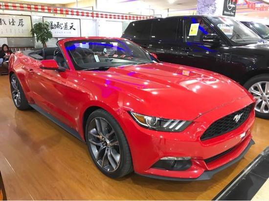 17款福特野马2.3T自动敞篷P版现车特惠