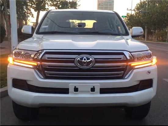 18款丰田酷路泽4000中东版现车手续齐