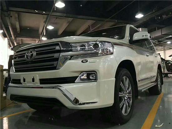 18款丰田酷路泽4000中东版天津现车报价