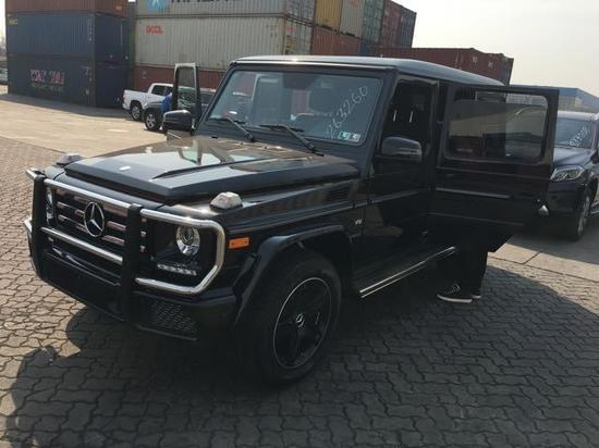 18奔驰G550现车上市 二月到港现接受约定