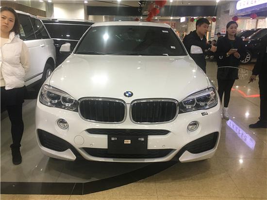 18款宝马X6进口越野 单选黑耀套件现车