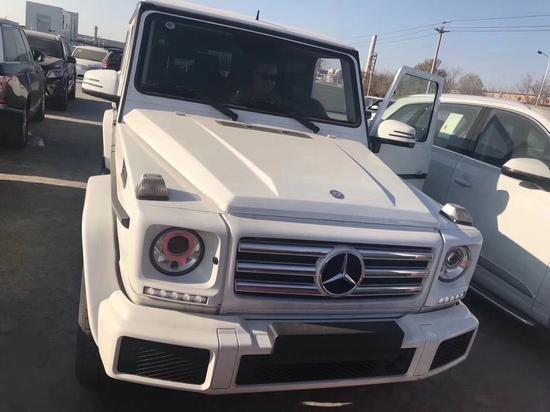 2017款奔驰G500 硬派越野豪车劲惠裸利