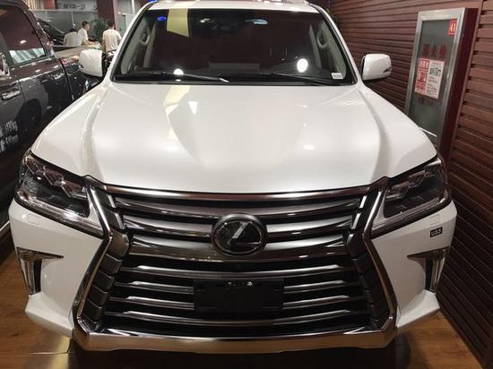 平行进口18款雷克萨斯LX570 现车不加价