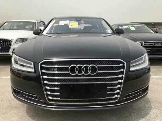 原装进口奥迪A8裸车售价年底购车优惠价