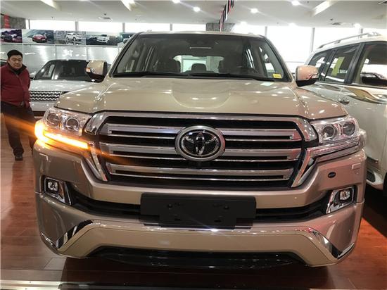 2018款丰田酷路泽5700朝气蓬勃优惠到底