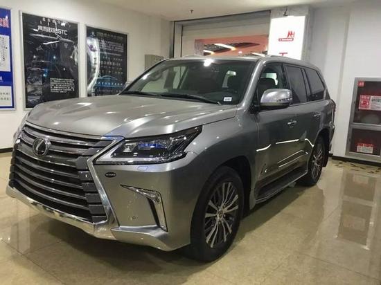2018款雷克萨斯LX570现车充足低价抛售中