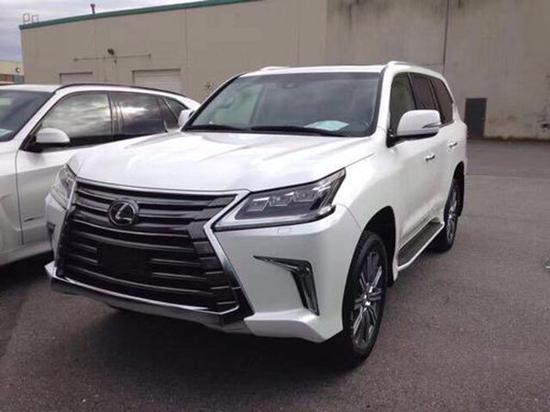18款雷克萨斯LX570天津现车超低折扣畅销