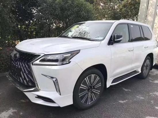18款雷克萨斯LX570中东版顶配报价行情