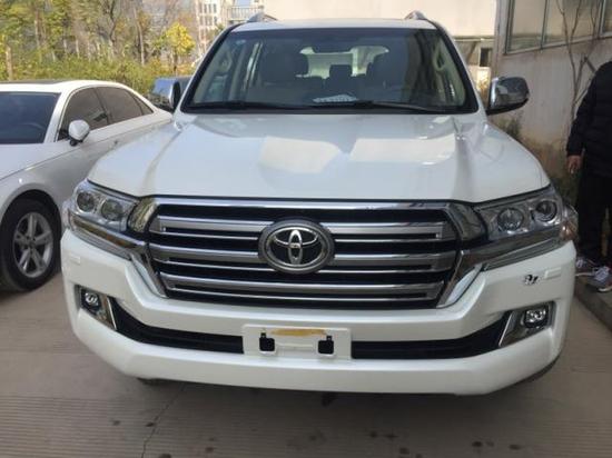 18款丰田酷路泽4000中东版港口现车特价