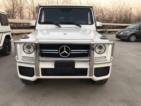 2017款实力暴力著称的硬派奔驰G63报价