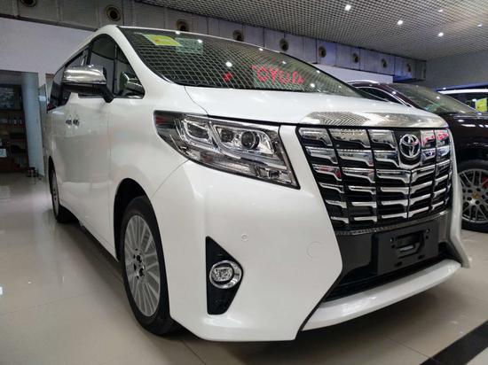 天津港18款丰田埃尔法行情尊贵豪华商务