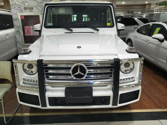 平行进口奔驰G550配置现车手续齐最新价