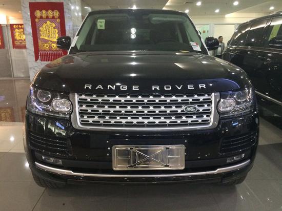 路虎揽胜行政天津港现车手续全胚子详情