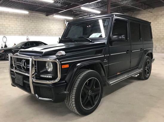 18款奔驰G63平行进口现车天津低价热卖