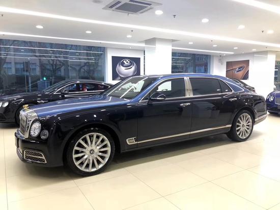 18款宾利慕尚福利多 长轴版底价诚邀试驾