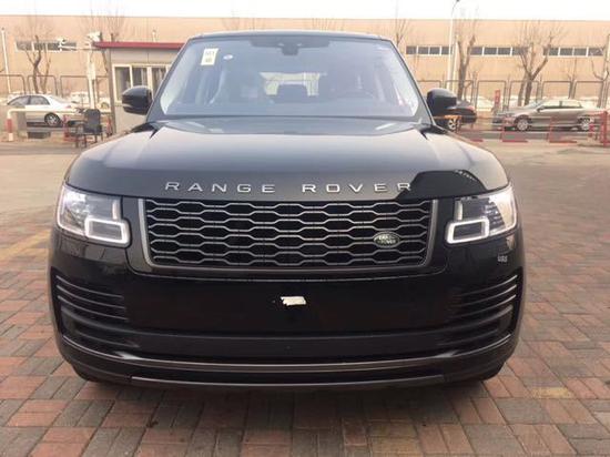 18款路虎揽胜行政版 进口天津最新价格