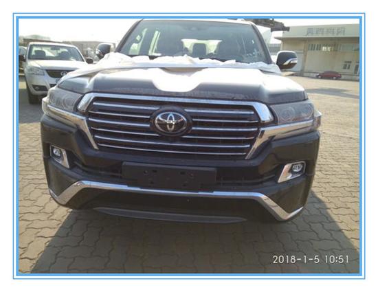 18款中东丰田酷路泽5700VX.S限量版现车
