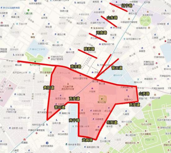 周日天津这些路限行 这些公交线路调整走向