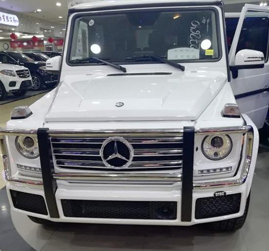 2017款奔驰G550 进口展位现车霸气传承